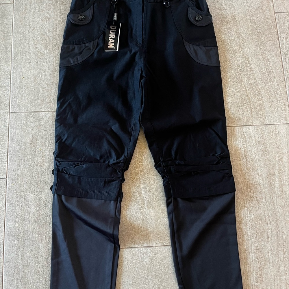 Women's Black Turkish rayon mix  Pants